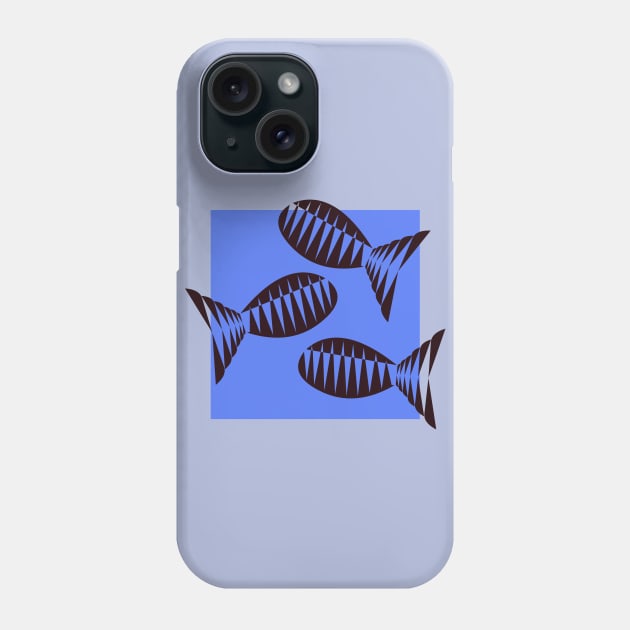 Swim Outside The Box Phone Case by VollkornPopcorn