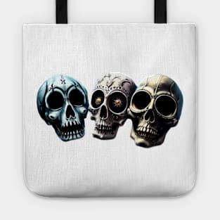 Spooky Scary Skulls - Dark Variant Tote