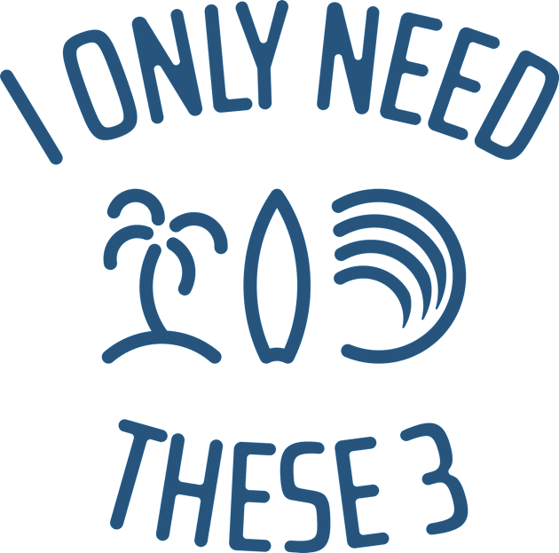 I Only Need These Three 3 Kids T-Shirt by NeverDrewBefore