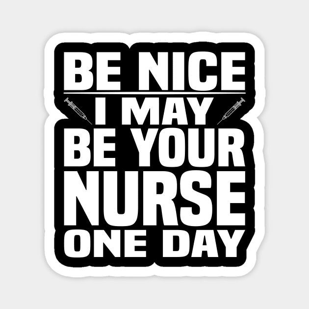 Nurse Hospital Nurse Job Magnet by Monstershirts