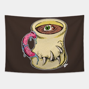 Coffee Cup Mimic Tapestry