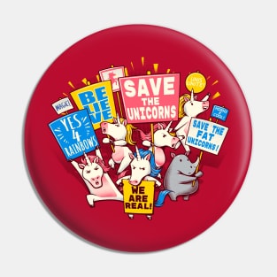 Save the Unicorns! Save the fat unicorns! Pin