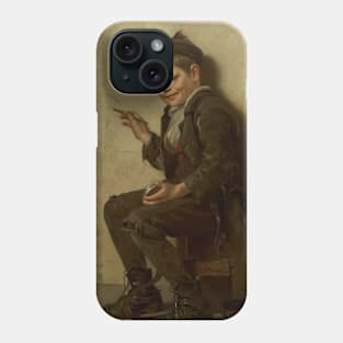 The Young Artist by John George Brown Phone Case