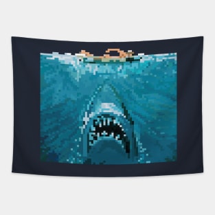 8 Bit Bite Tapestry