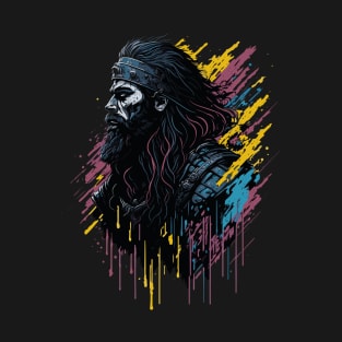 colorful warrior T-Shirt