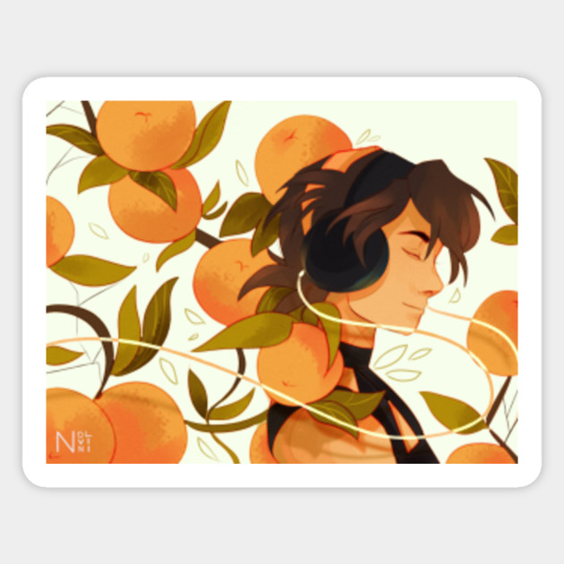 Narancia Vento Aureo Sticker Teepublic