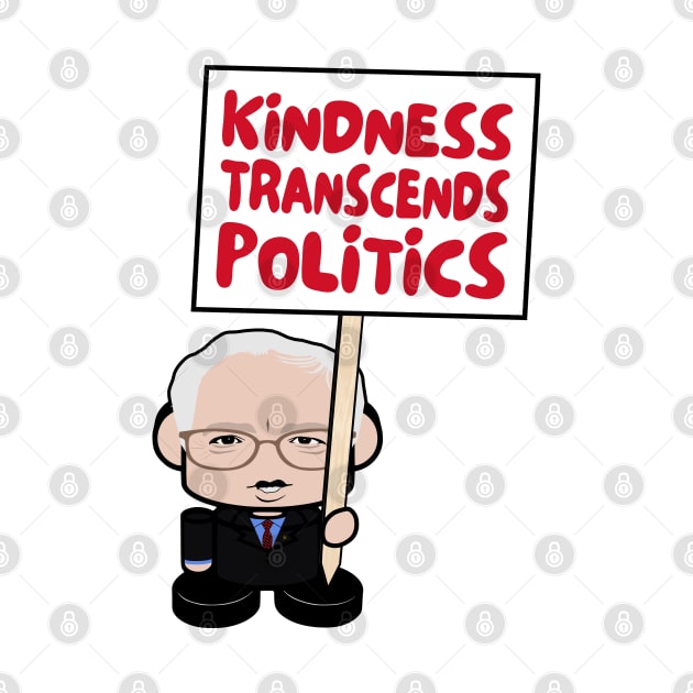 Mr. Berniebot POLTICO'BOT Toy Robot (Kindness Transcends Politics) by Village Values