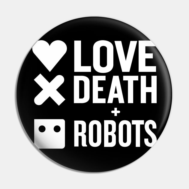 Love, Death + Robots Logo Pin by Spiral-Squid