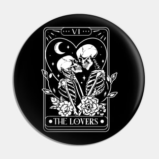 The Lovers tarot card Pin