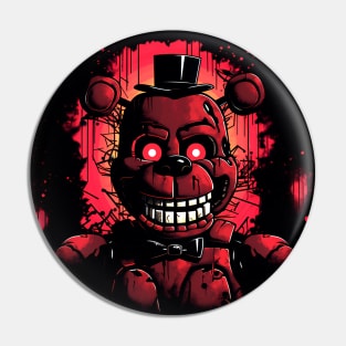 Scrap Fredbear Pin