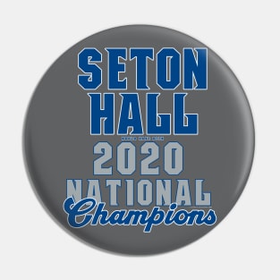 Seton Hall NCAA 2020 Champs Pin