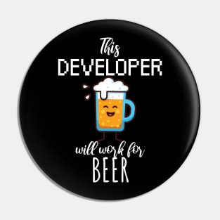 This developer will work for beer Pin