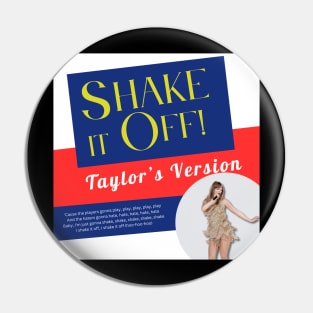 Taylor Swift Shake it off Pin