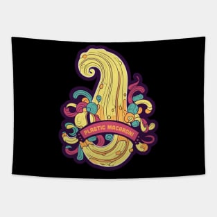 Plastic Macaroni Boho Trippy Hippy Tapestry