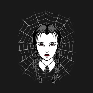 Wednesday Addams Web T-Shirt