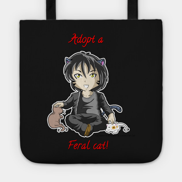 Adopt A Cat Comic Tote Teepublic