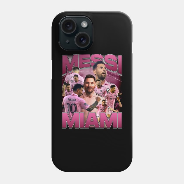 Messi Miami Phone Case by Orang Pea