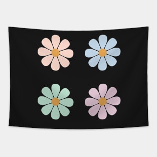 Bib flower pastel daisies Tapestry