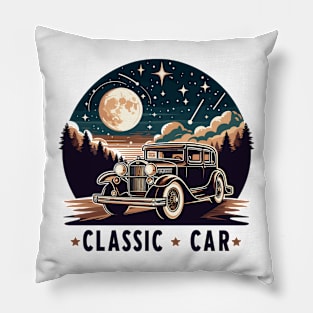 Classic Car Pillow