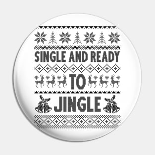 single and ready to jingle Pin