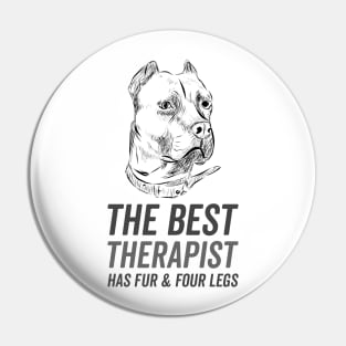 Dog Therapist Pin