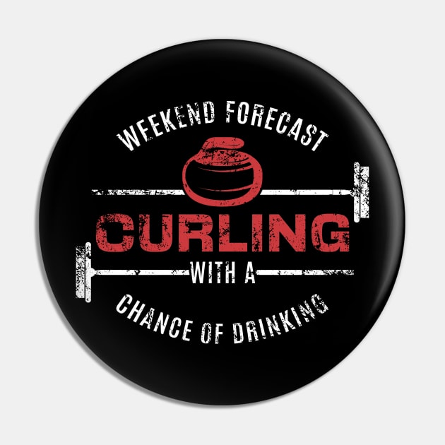 Weekend Forecast Curling Pin by Duhkan Painting