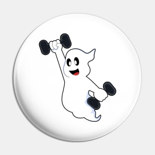 Ghost at Strength training with Dumbbells Pin