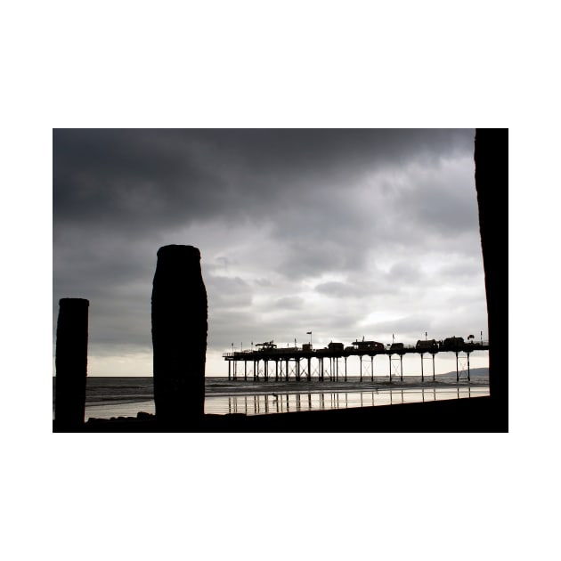 Teignmouth Pier And Beach Devon England UK by Andy Evans Photos