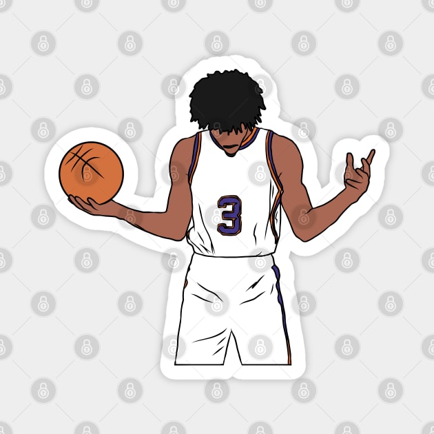 Kelly Oubre Jr. Suns Magnet by rattraptees