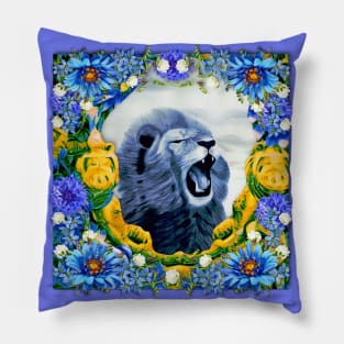 Roaring Lion Pillow