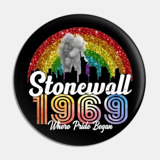 54th NYC Gay Pride LGBTQ Stonewall Pin