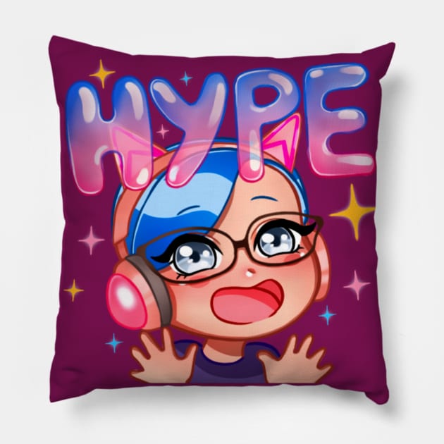 Toxanna Hype Pillow by Toxanna's Gaming Merch