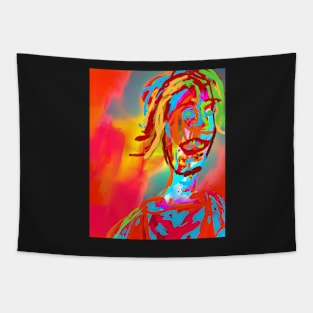 Abstract man Tapestry