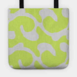 Abstract pattern gray pastel swirl Tote