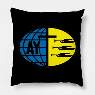 Seventh Day Adventist Youth Logo (Ay Logo) Pillow