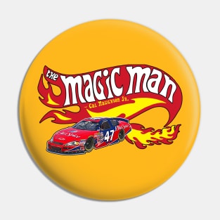 Cal Naughton Jr / The Magic Man HOT FLAMES Pin