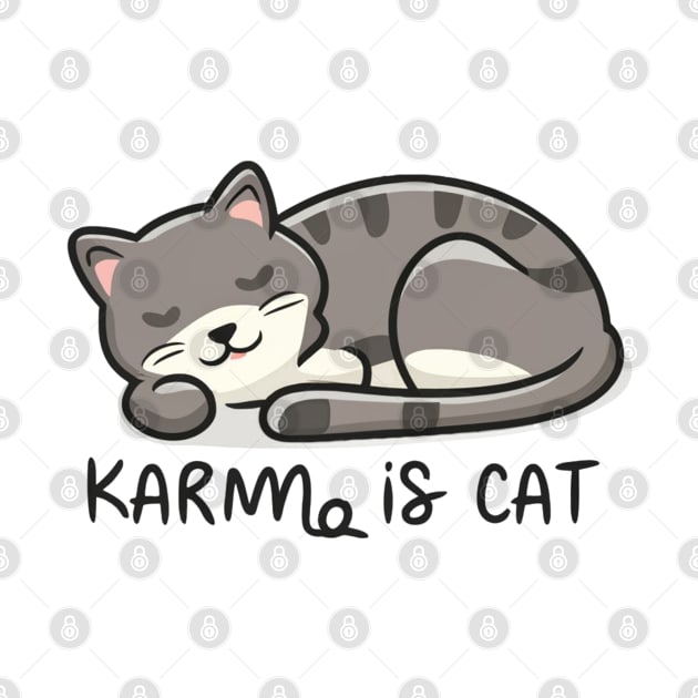 Karma Is A Cat by Aldrvnd