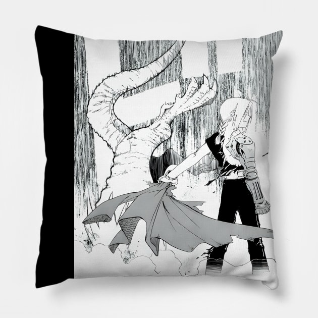 golden boy Pillow by theblack futur