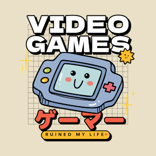 Video Games Ruined My Life (2) T-Shirt