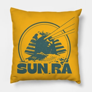 Sun Ra // Vintage Style Design Pillow