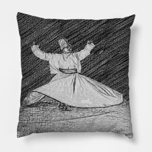 Call of a sufi Pillow