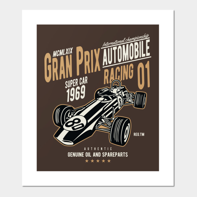 Formula 1 Old Formula 1 Posters And Art Prints Teepublic