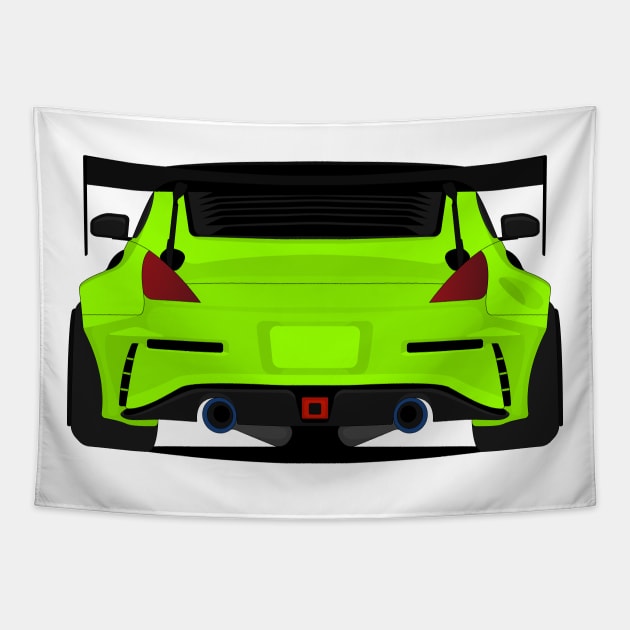 350Z LIME Tapestry by VENZ0LIC