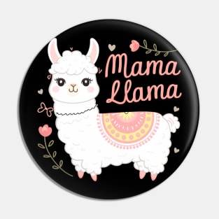 mama llama Pin