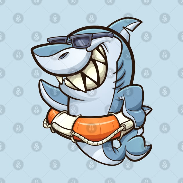 Lifesaver shark by memoangeles