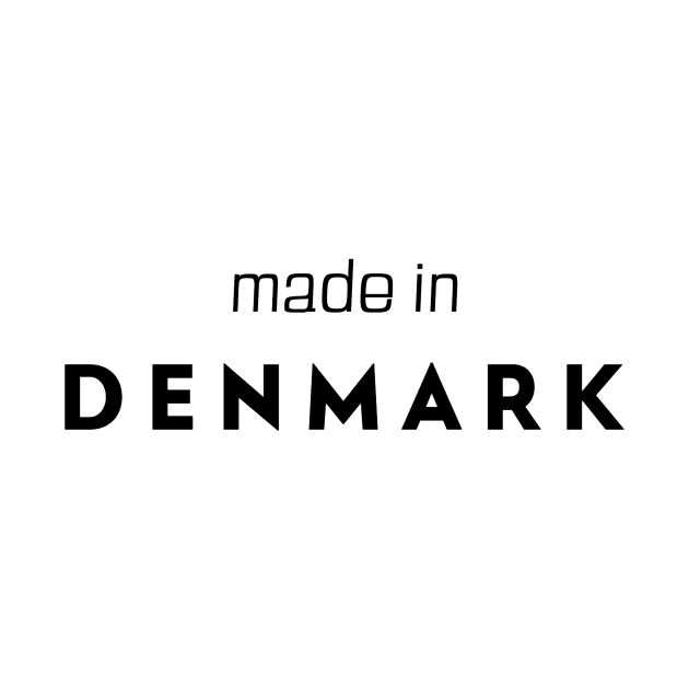 made in denmark by B-shirts