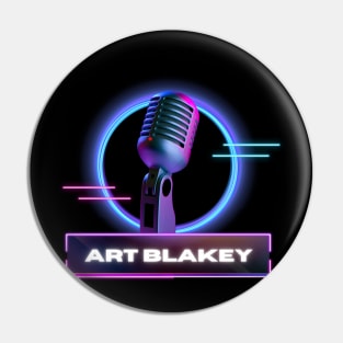 Art Blakey // Old Mic Pin