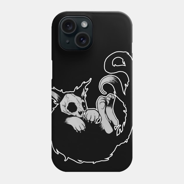 ― demon cat Phone Case by stcrbcn