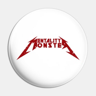 Metality Monster Red Pin