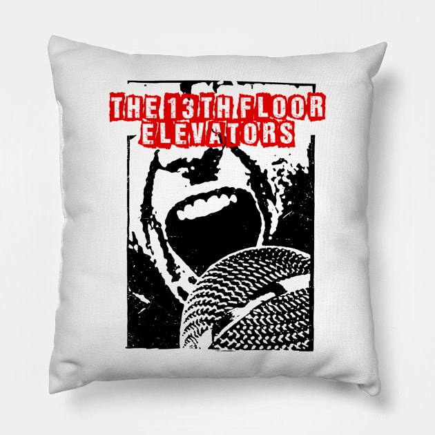 13th ll rock and loud Pillow by pixel agency